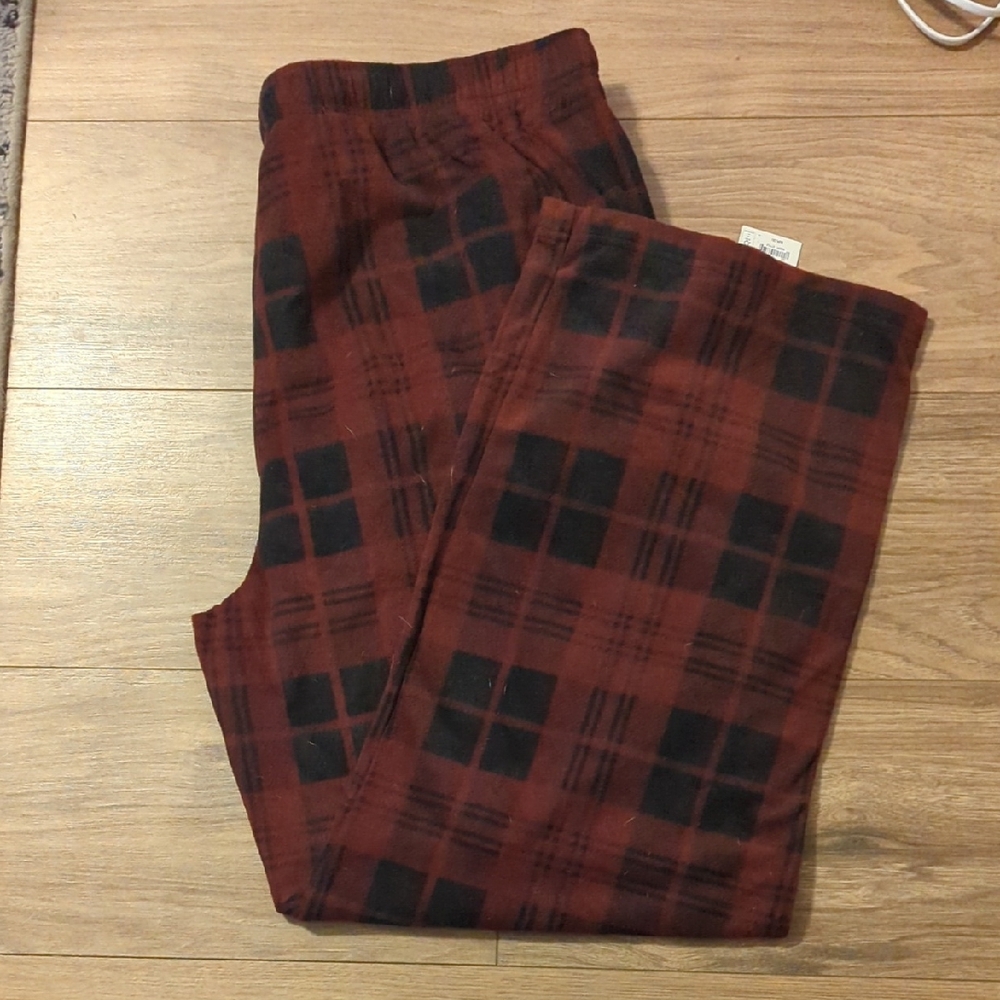 Sonoma Red and Black Plaid Pants